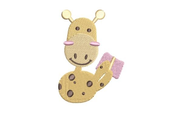 Bringing Storytime to Life with the Reading Giraffe Delight Embroidery Design