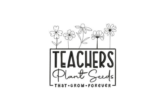 Flower Teachers: Whimsy Embroidery Designs